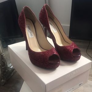 Jimmy Choo Ruby Red Heels